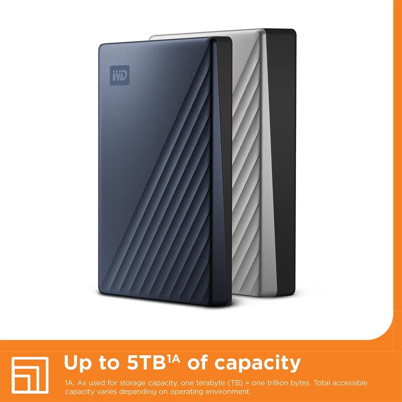 Disco rígido externo portátil WD My Passport Ultra 4TB - HD